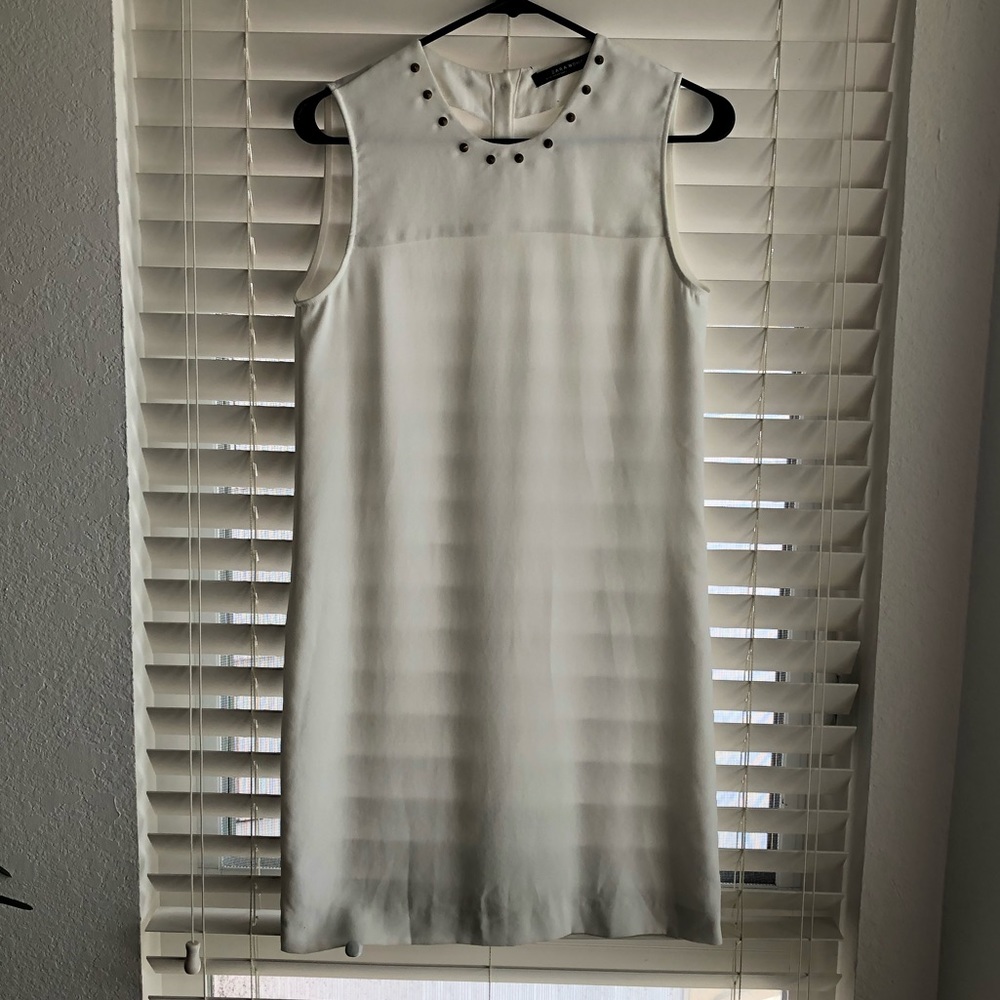 White Zara dress